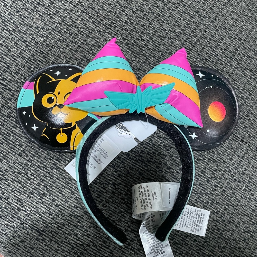 Disney Parks X Pixar Sox Glow in the Dark Mickey Mouse Ears OSFM- Buzz Lightyear
